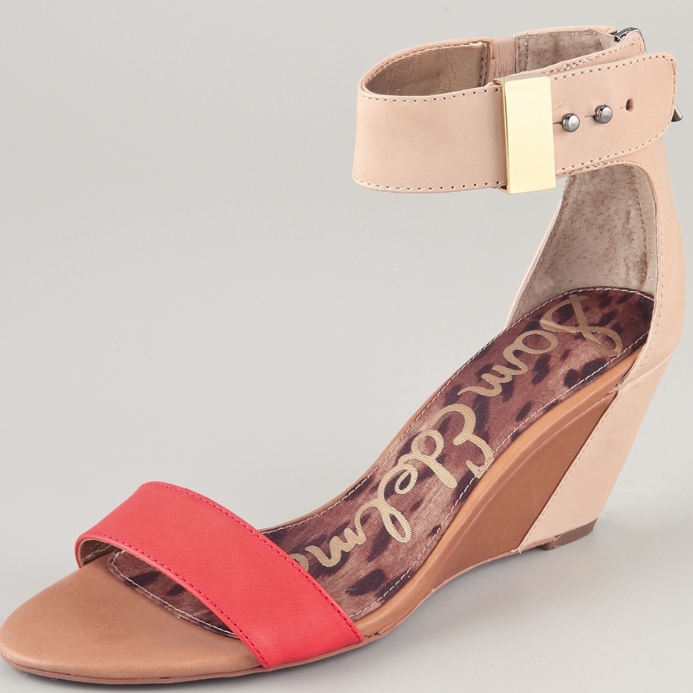 Sam Edelman Sophie Low Wedge Sandals